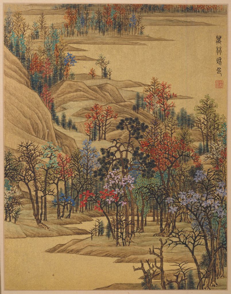 任熊十万图册 - 故宫博物院